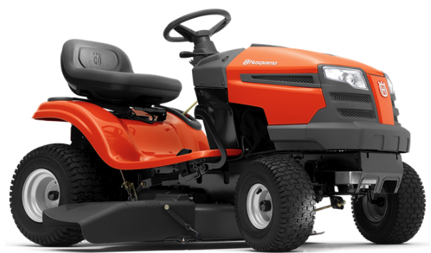 Husqvarna Garden Tractor 13kW, 0-6.7km/h, 970mm, 184kg TS138 - Click Image to Close